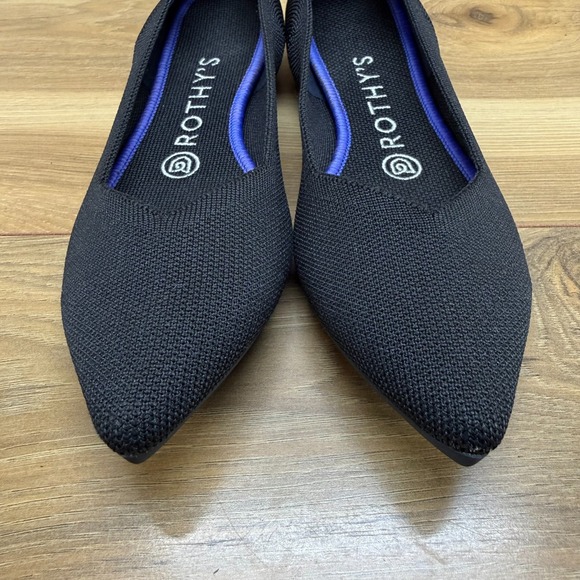 Roth Black Flats for Women - Picture 3 of 11